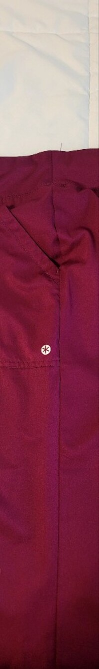 Beyond Scrubs, Burgundy, Faith Top, Serena Bottom- Harmony Collection, Small - Picture 12 of 16